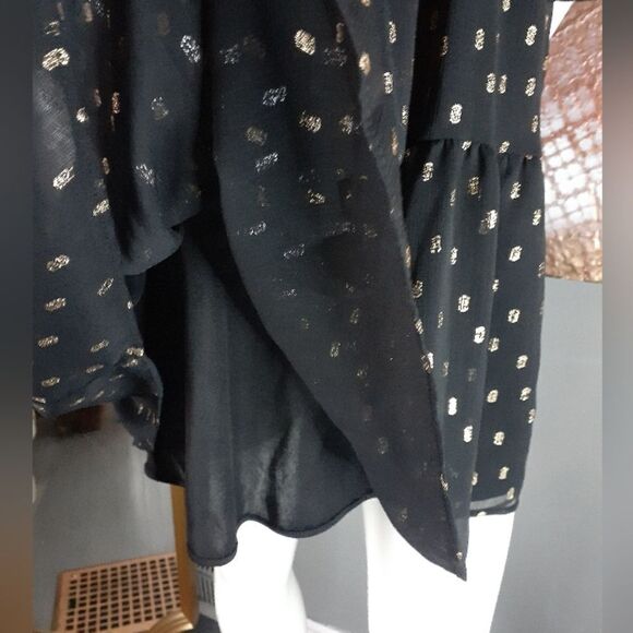 Zara Voluminous Chiffon Mini Dress - Picture 9 of 13